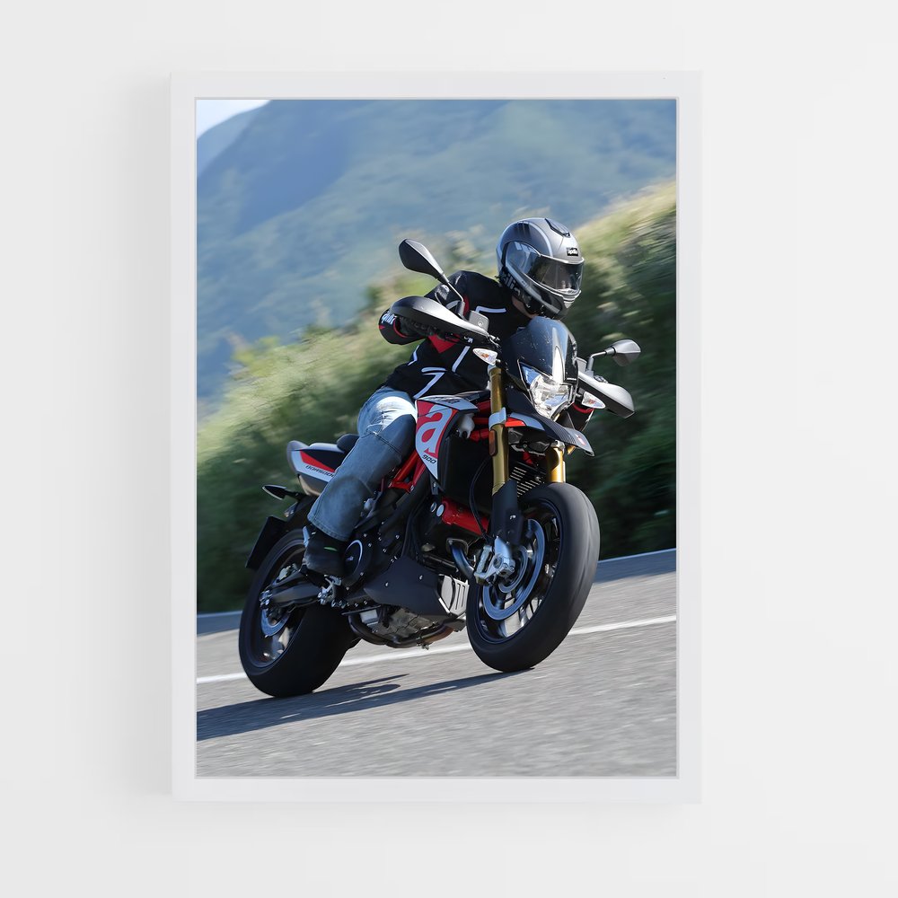 Poster Dorsoduro 900 Éclatant – affiche Aprilia (vue 3)